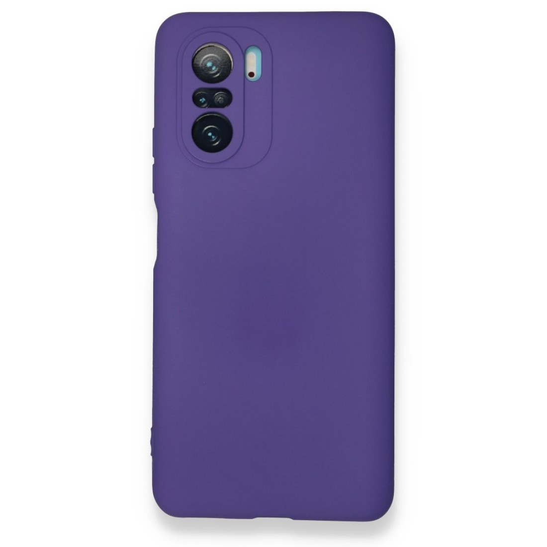  Xiaomi Redmi K40 Kılıf Nano içi Kadife Silikon - Mor