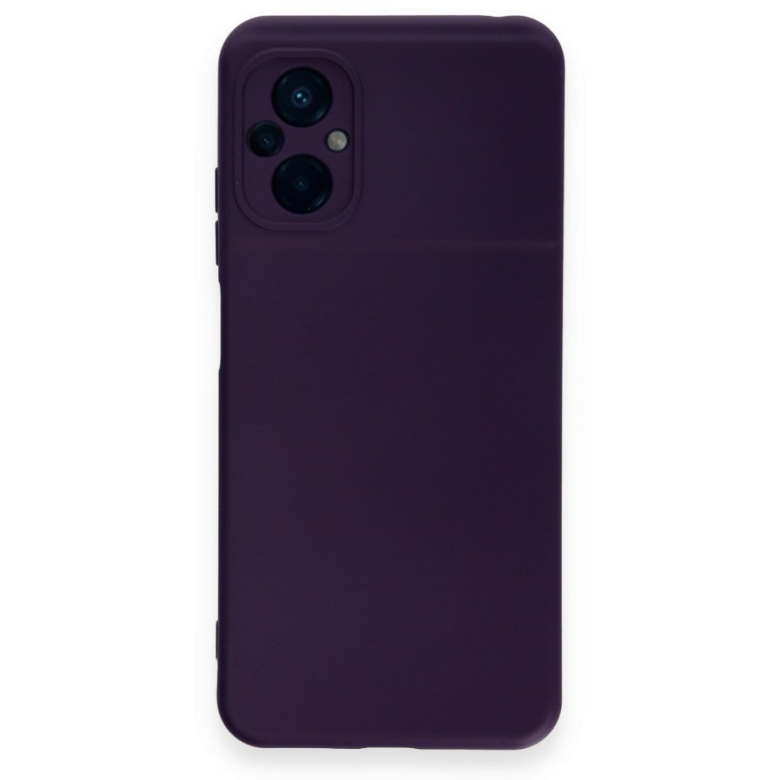  Xiaomi Poco M5 Kılıf Nano içi Kadife Silikon - Mor