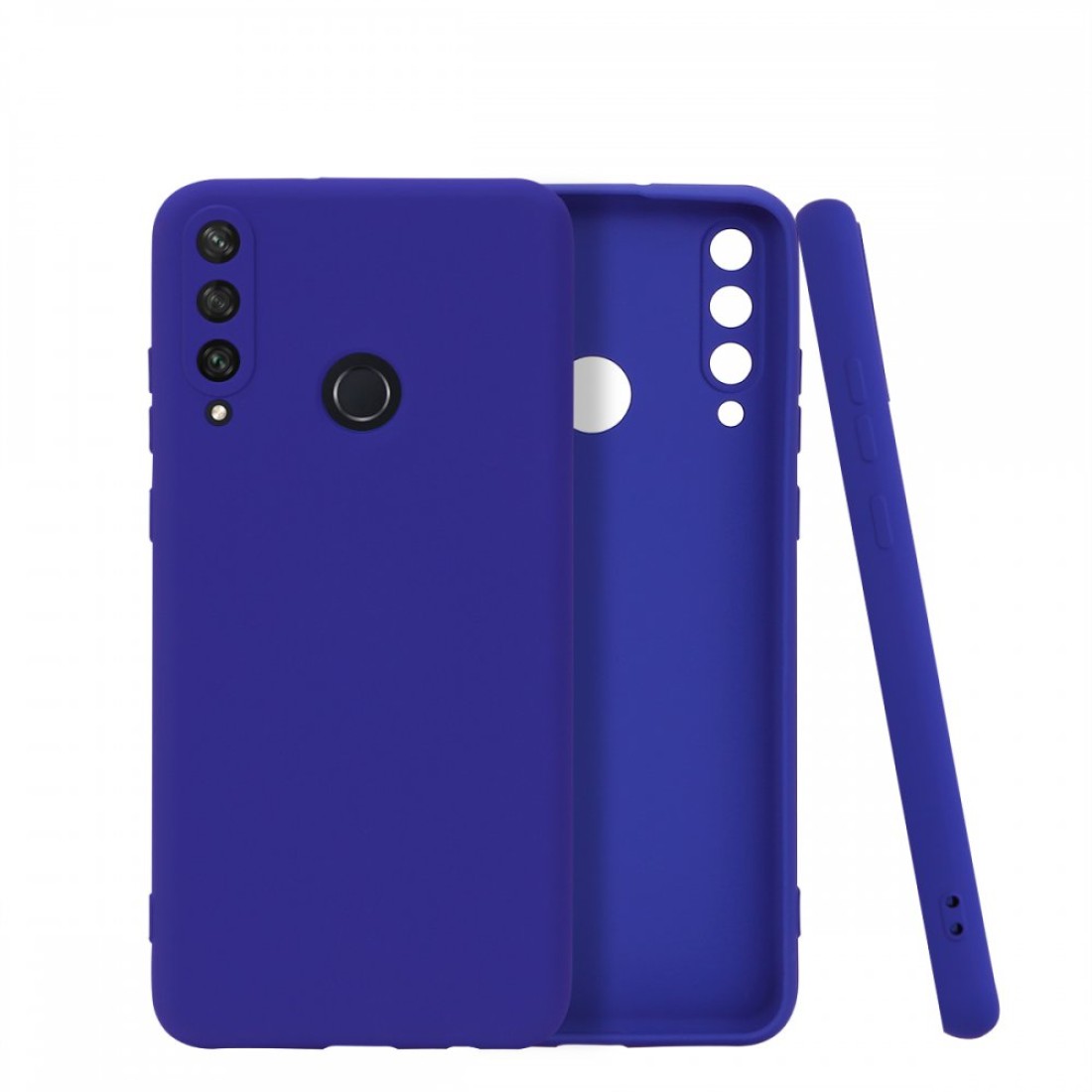  Huawei Y6P Kılıf First Silikon - Lacivert
