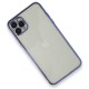 iPhone 11 Pro Kılıf Razer Lensli Silikon - Mor
