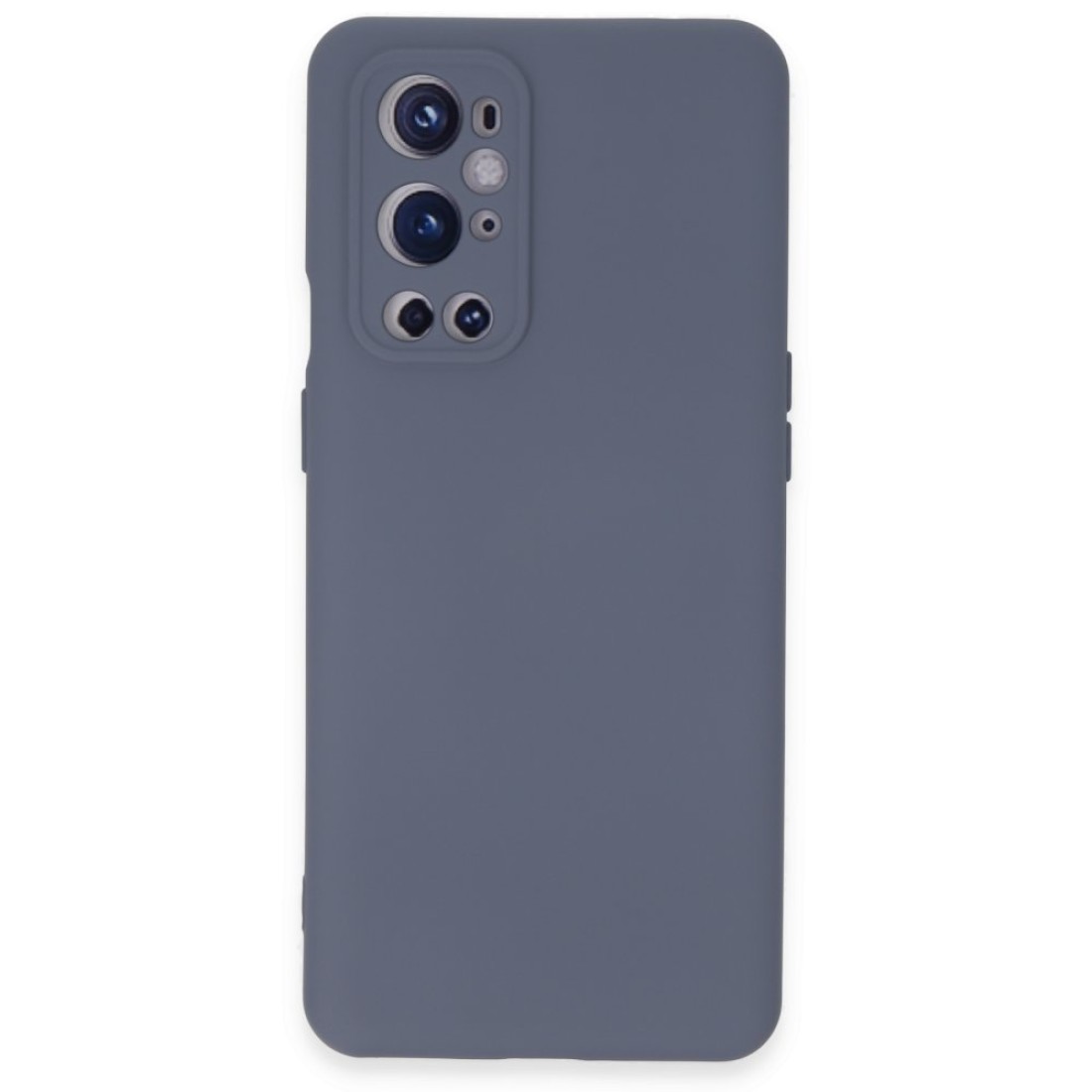  One Plus 9 Pro Kılıf Nano içi Kadife Silikon - Gri