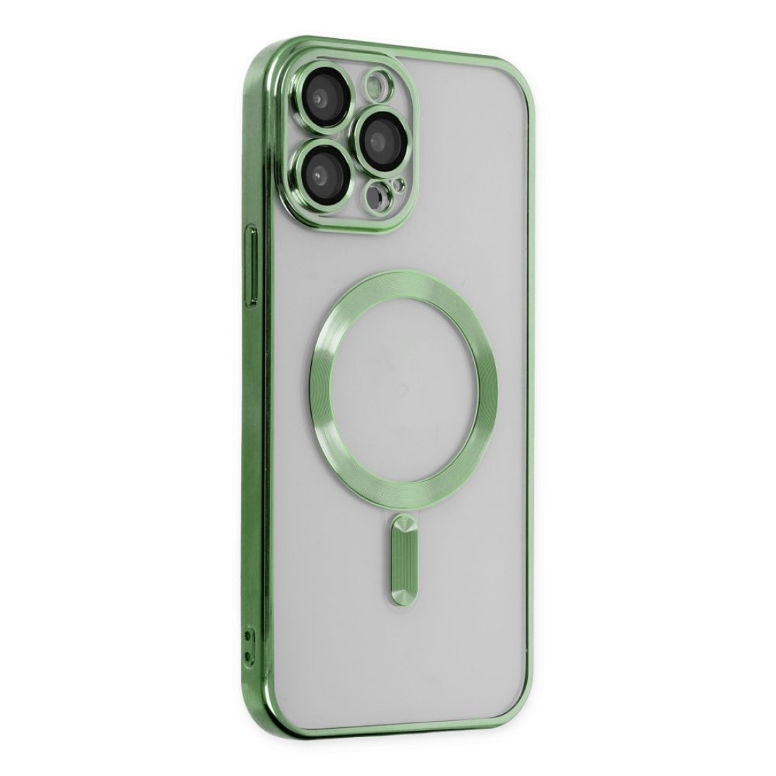 iPhone 14 Pro Kılıf Kross Magneticsafe Kapak - Koyu Yeşil iPhone 14 Pro Kılıf Kross Magneticsafe Kapak - Koyu Yeşil