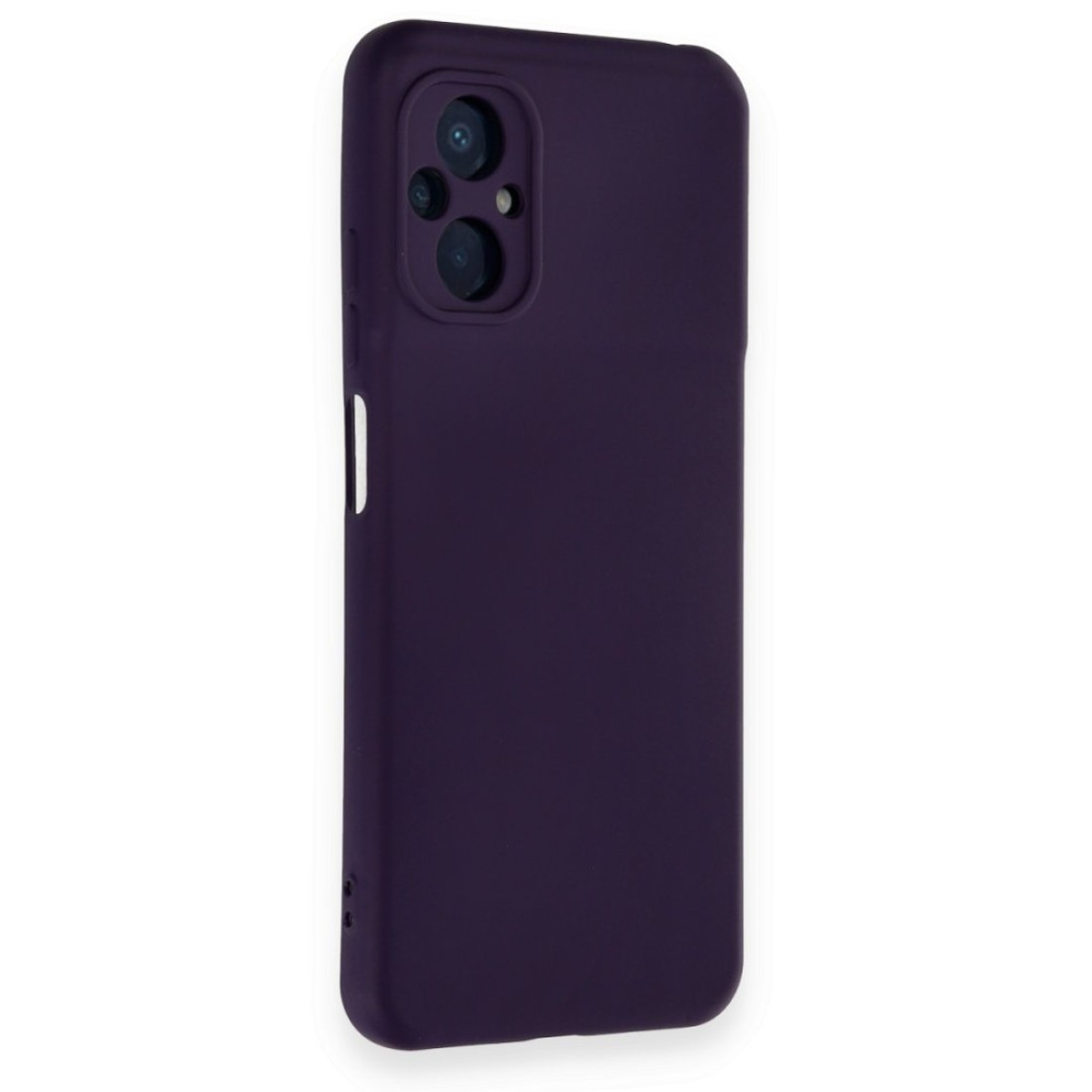  Xiaomi Poco M5 Kılıf Nano içi Kadife Silikon - Mor