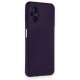  Xiaomi Poco M5 Kılıf Nano içi Kadife Silikon - Mor