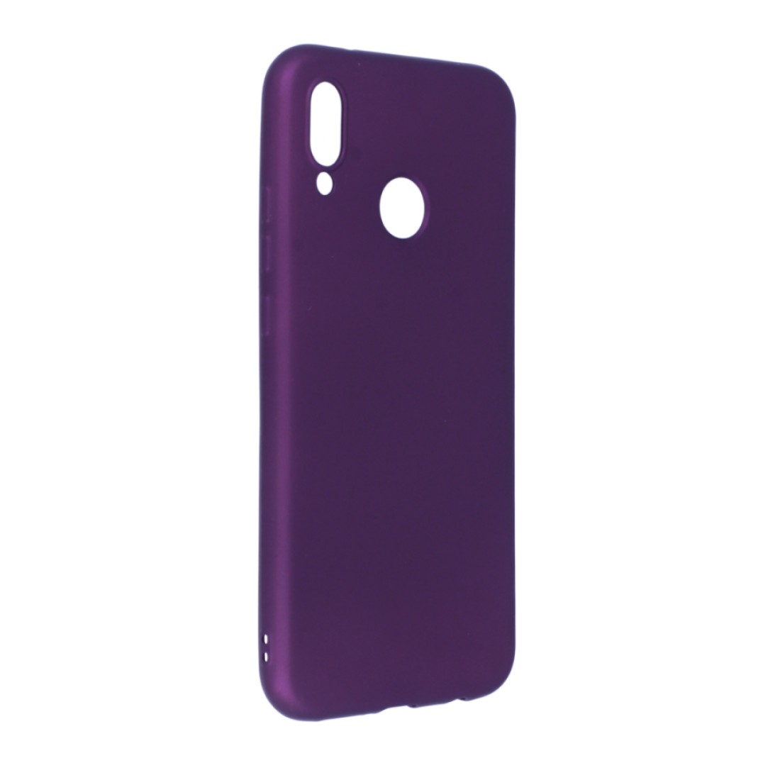  Huawei P20 Lite Kılıf First Silikon - Mürdüm