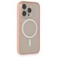 iPhone 14 Pro Kılıf Grand Magneticsafe Kapak - Pembe iPhone 14 Pro Kılıf Grand Magneticsafe Kapak - Pembe