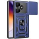  Xiaomi Redmi 13 4G Kılıf Pars Lens Yüzüklü Silikon - Lacivert