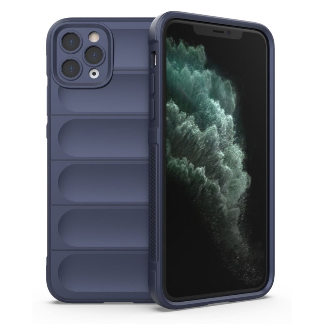  iPhone 11 Pro Kılıf Optimum Silikon - Lacivert
