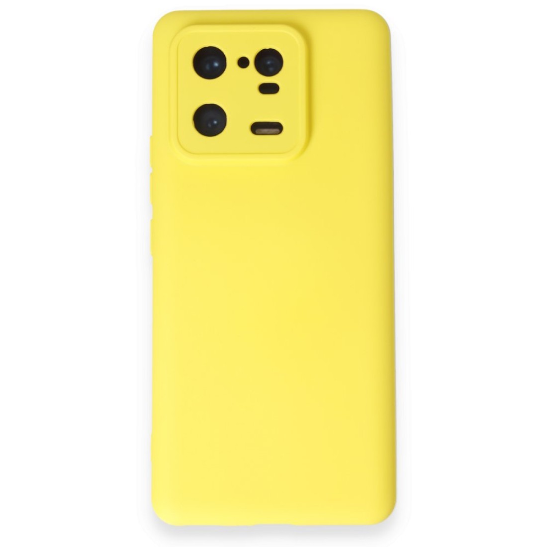  Xiaomi Mi 13 Pro Kılıf Nano içi Kadife Silikon - Sarı
