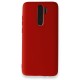  Xiaomi Redmi Note 8 Pro Kılıf First Silikon - Kırmızı