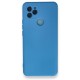  General Mobile GM 21 Kılıf Nano içi Kadife Silikon - Mavi