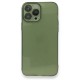 iPhone 13 Pro Max Kılıf Fly Lens Silikon - Yeşil iPhone 13 Pro Max Kılıf Fly Lens Silikon - Yeşil