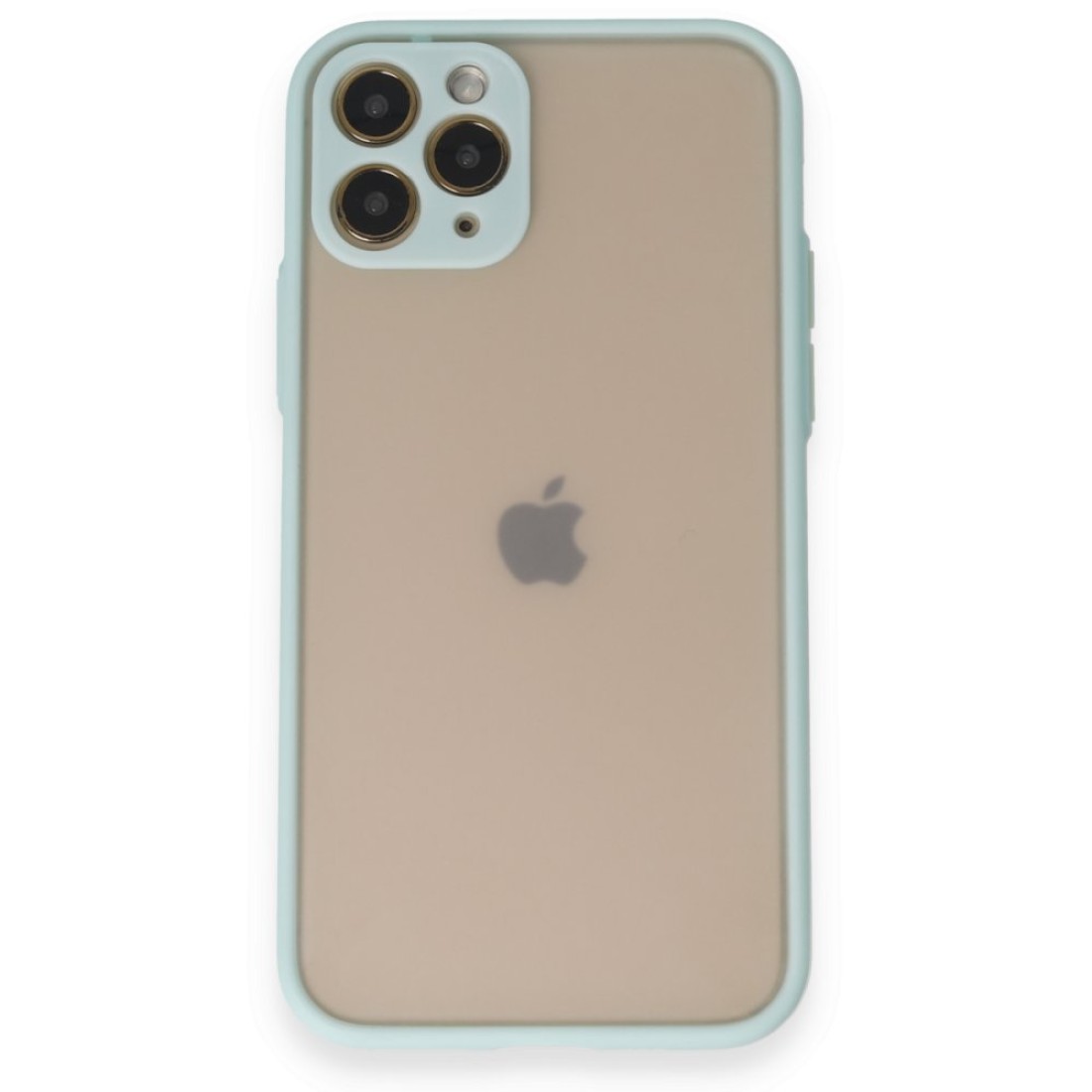  iPhone 11 Pro Kılıf Montreal Silikon Kapak - Turkuaz