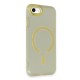 iPhone 7 Kılıf Troy Magsafe Kapak - Sarı iPhone 7 Kılıf Troy Magsafe Kapak - Sarı