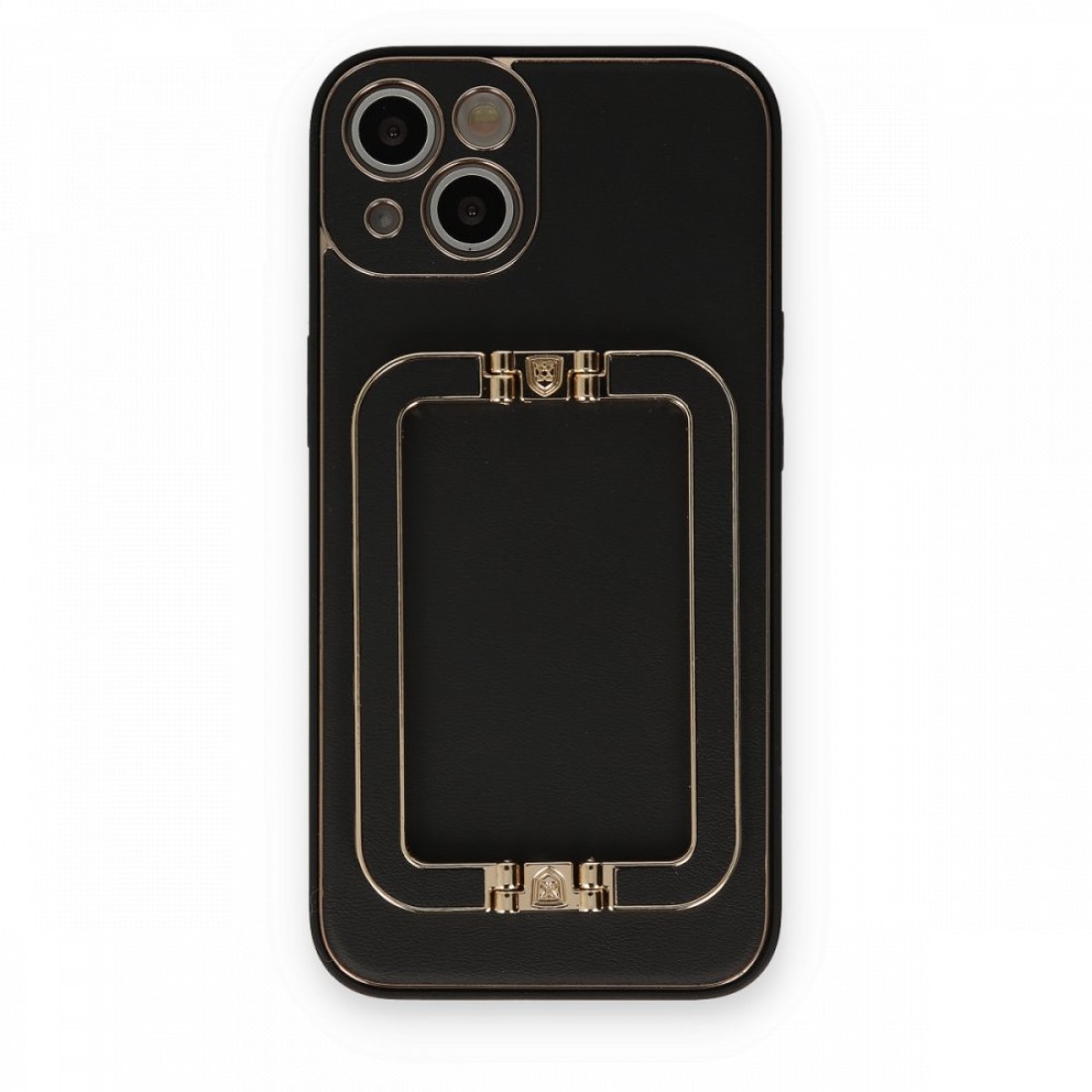  iPhone 13 Kılıf Coco Elit Kapak - Siyah