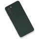 Samsung Galaxy S21 Plus Kılıf Nano içi Kadife Silikon - Koyu Yeşil Samsung Galaxy S21 Plus Kılıf Nano içi Kadife Silikon - Koyu Yeşil