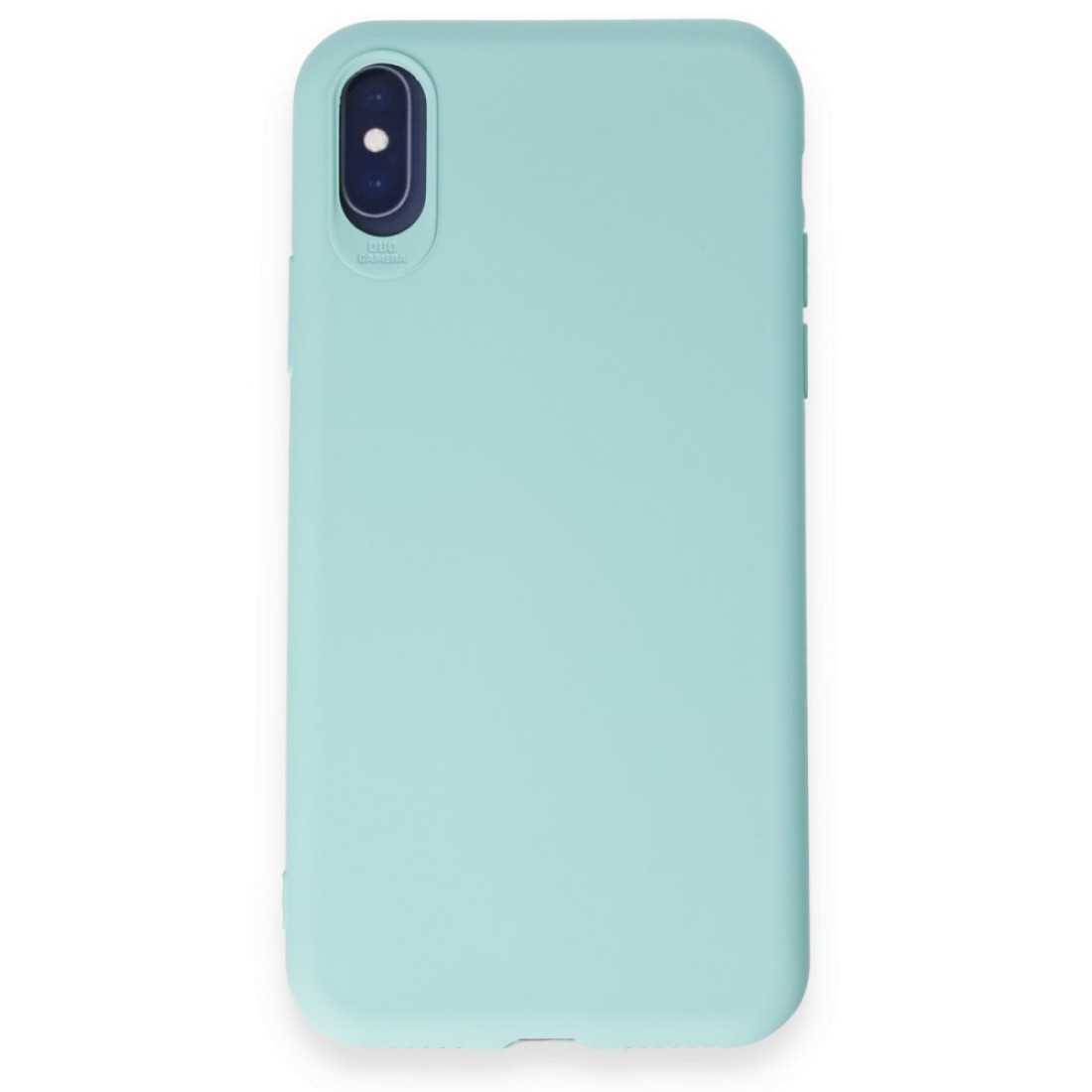  iPhone X Kılıf First Silikon - Turkuaz