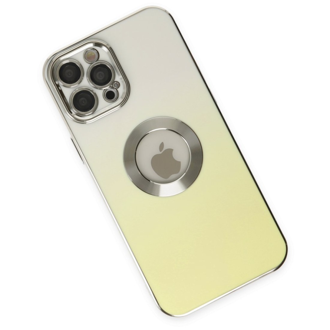  iPhone 12 Pro Kılıf Best Silikon - Sarı