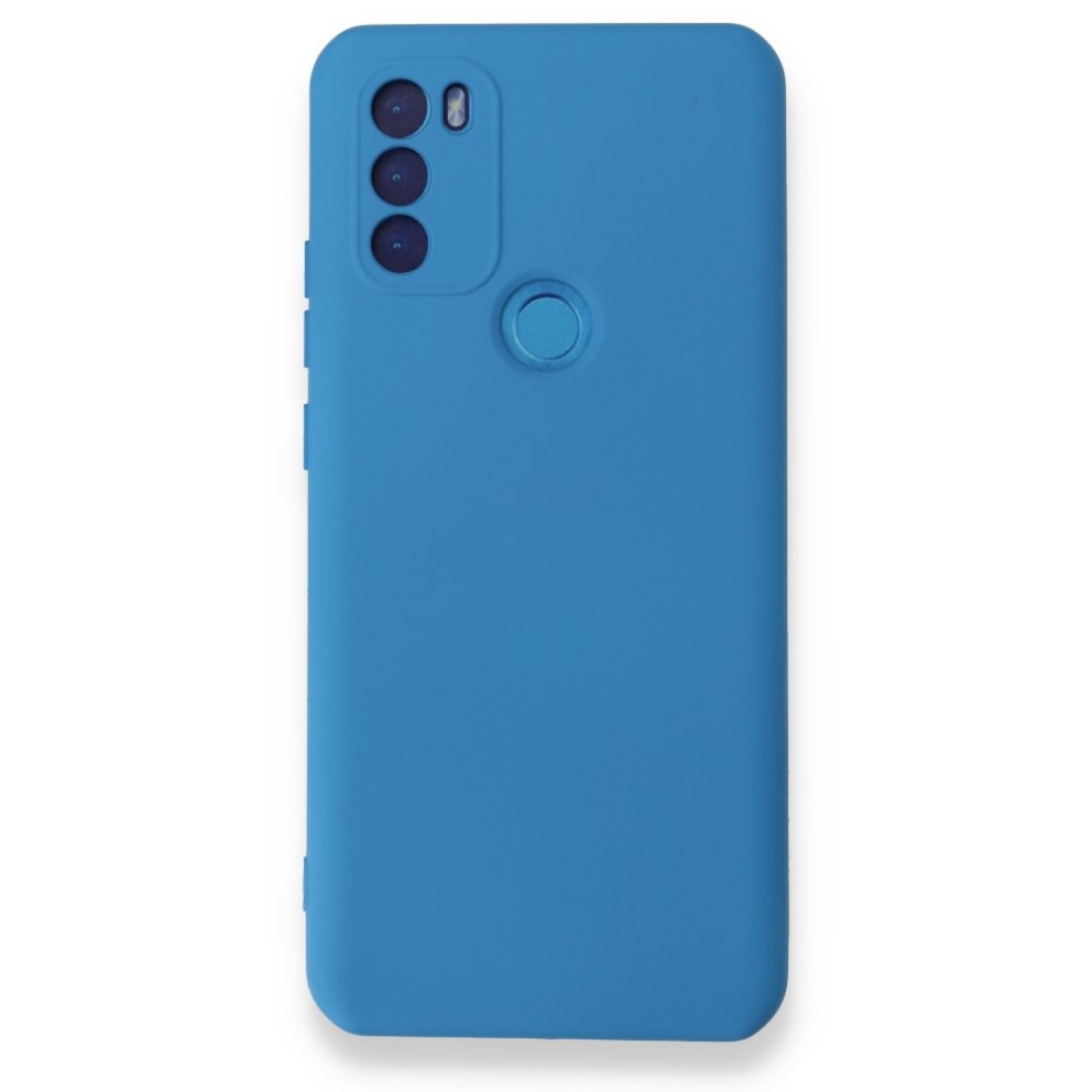  General Mobile GM 21 Plus Kılıf Nano içi Kadife Silikon - Mavi
