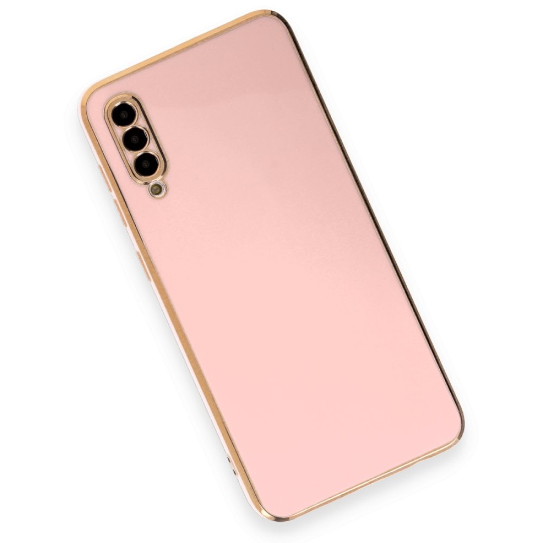 Samsung Galaxy A70 Kılıf Volet Silikon - Pembe Samsung Galaxy A70 Kılıf Volet Silikon - Pembe