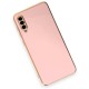 Samsung Galaxy A70 Kılıf Volet Silikon - Pembe Samsung Galaxy A70 Kılıf Volet Silikon - Pembe