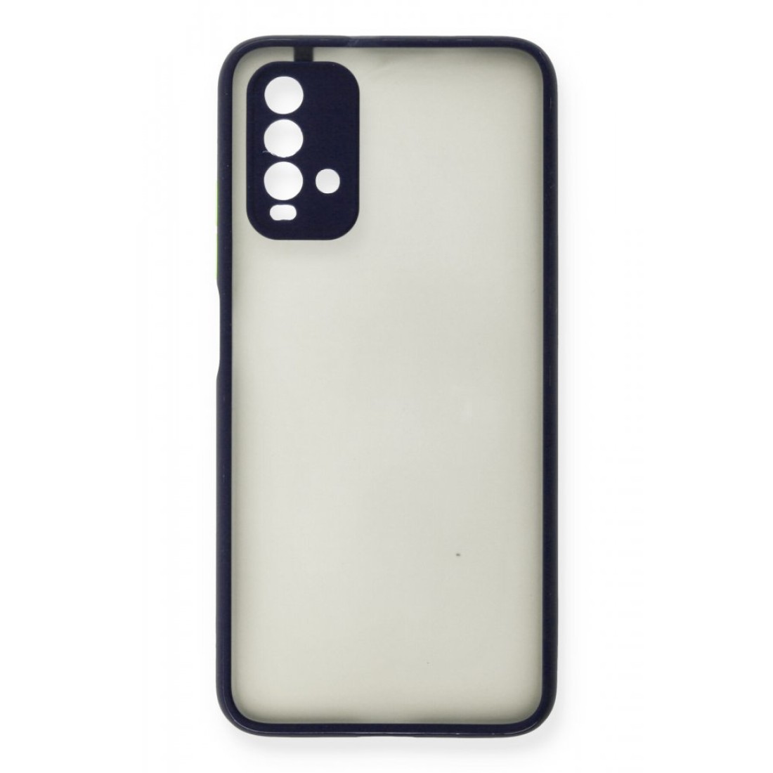  Xiaomi Redmi 9T Kılıf Montreal Silikon Kapak - Lacivert