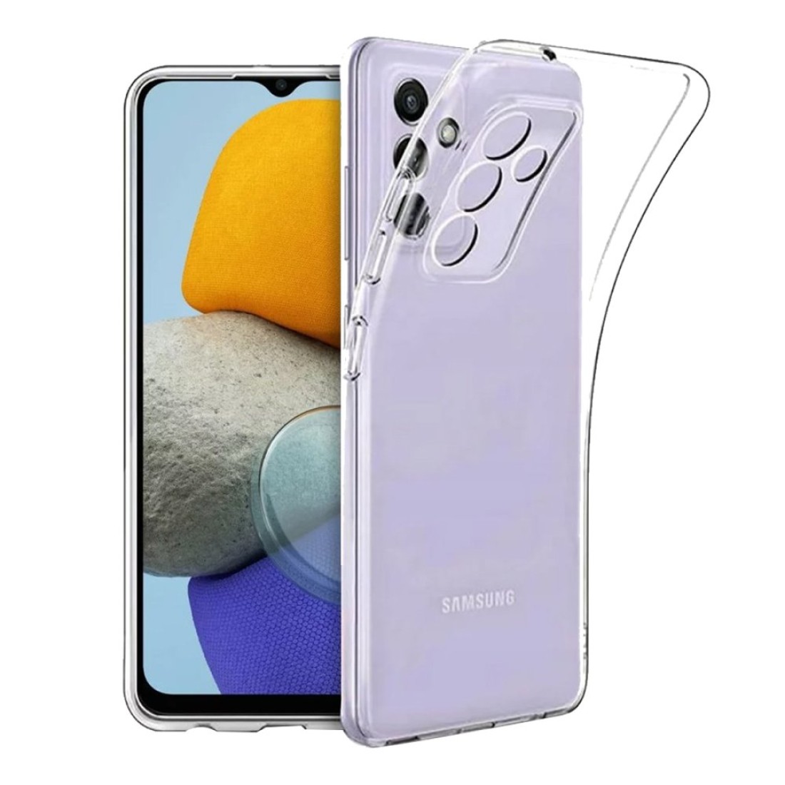  Samsung Galaxy A24 4G Kılıf Lüx Şeffaf Silikon
