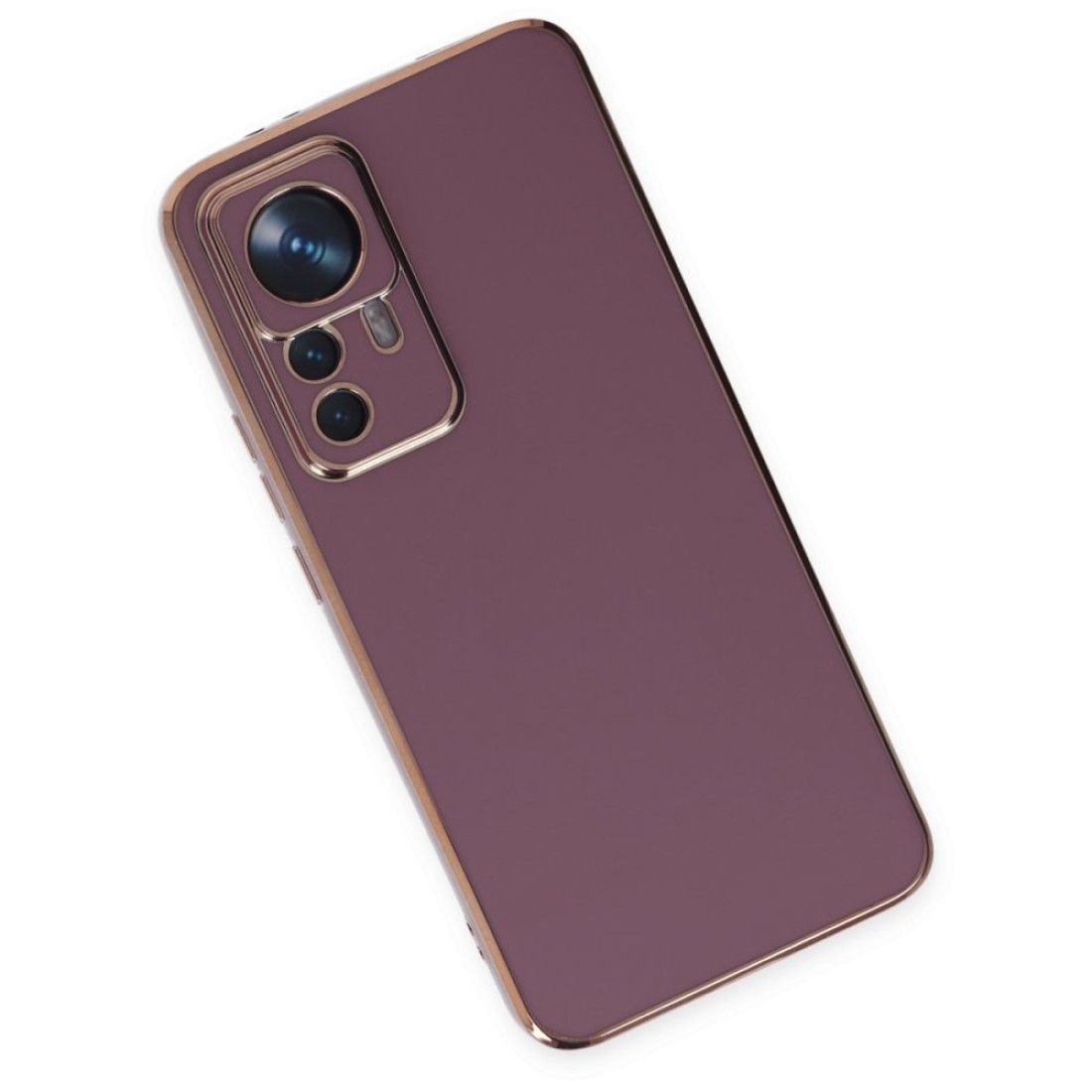 Xiaomi Mi 12T Kılıf Volet Silikon - Mor Xiaomi Mi 12T Kılıf Volet Silikon - Mor