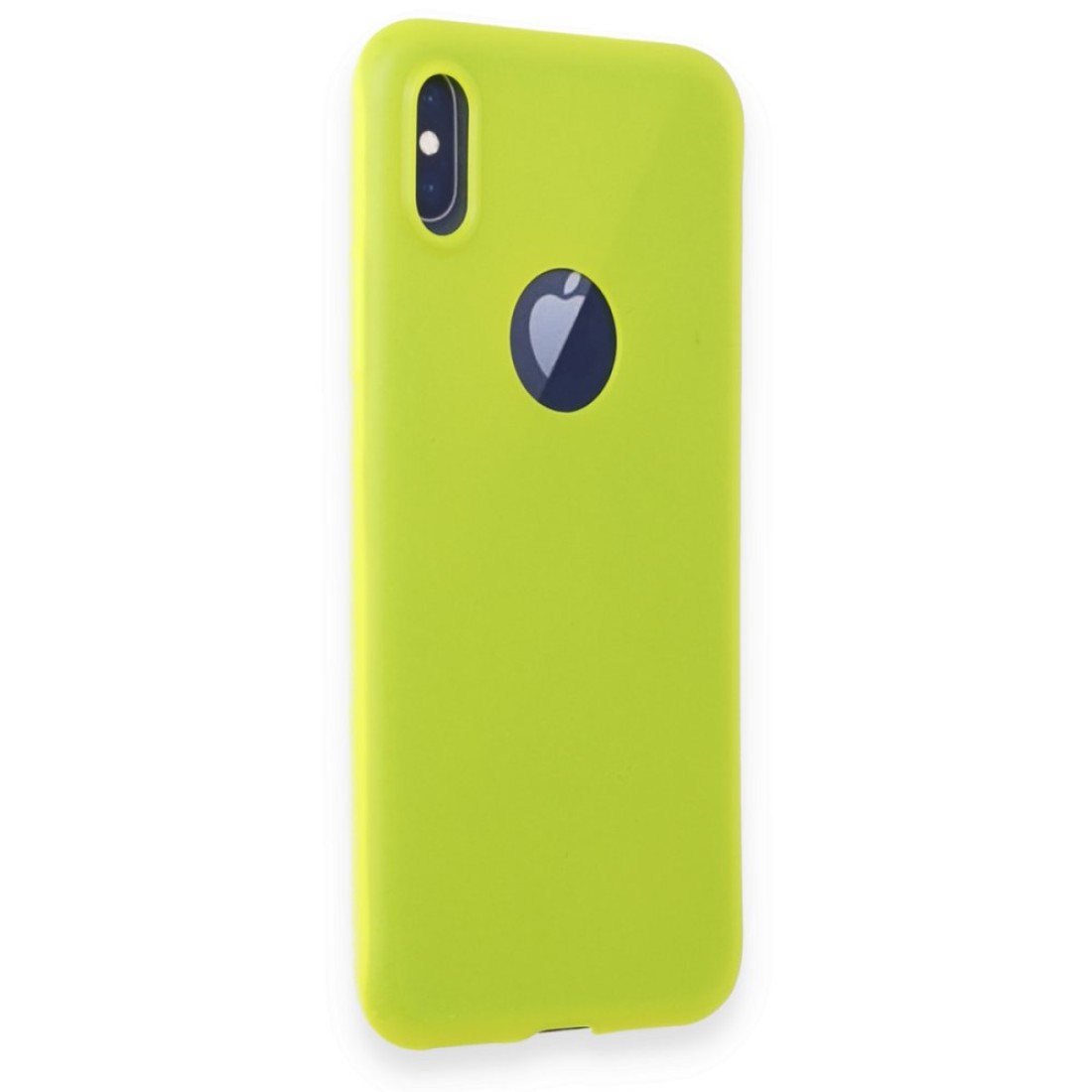 iPhone X Kılıf First Silikon - Parlak Sarı iPhone X Kılıf First Silikon - Parlak Sarı