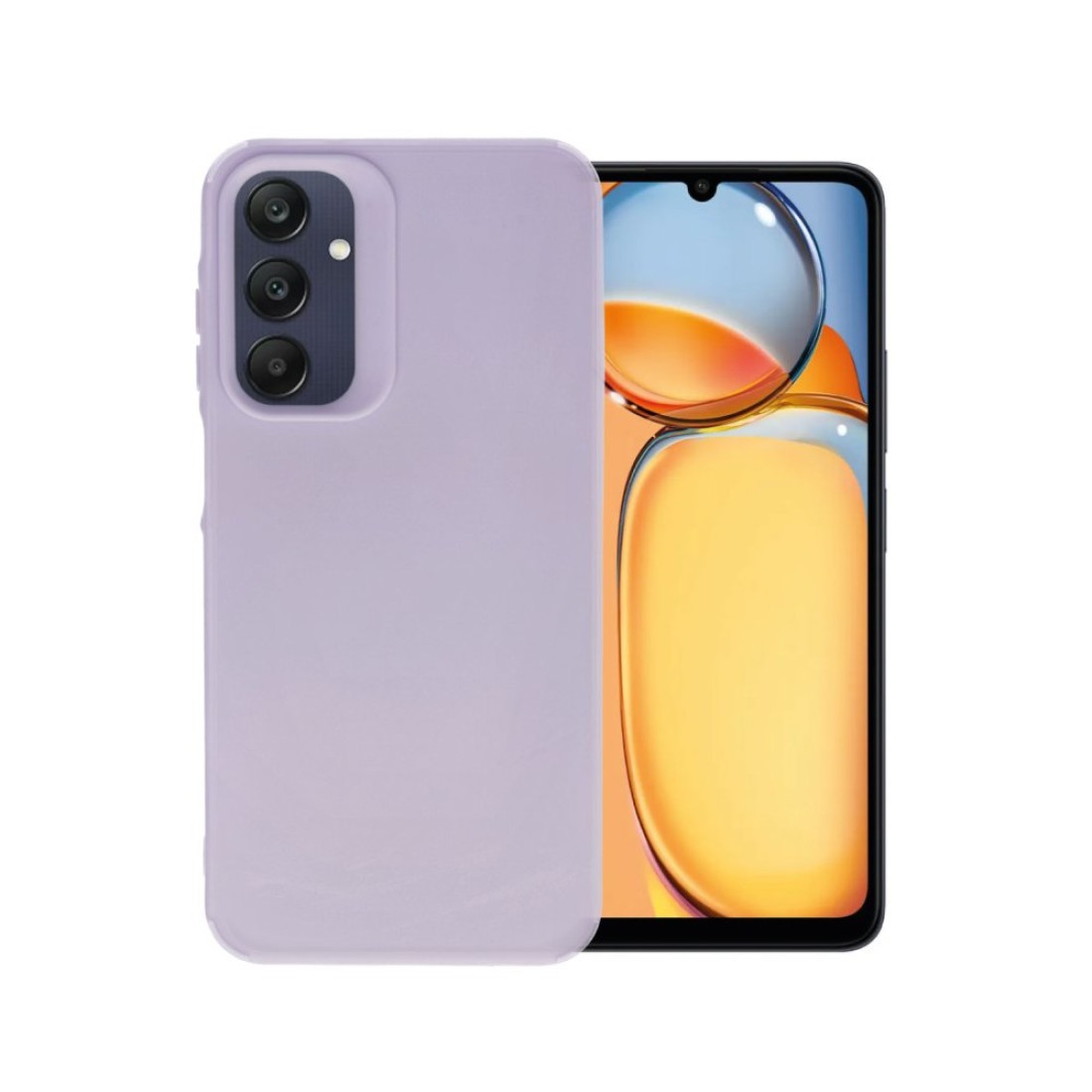  Samsung Galaxy A05S Kılıf Petro Silikon - Lila