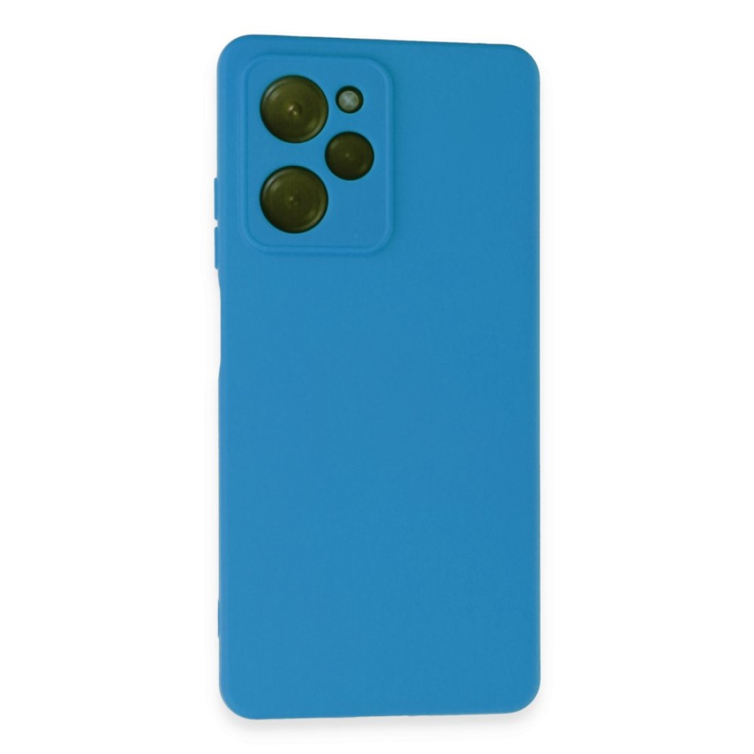 Xiaomi Poco X5 Pro 5G Kılıf Nano içi Kadife Silikon - Mavi