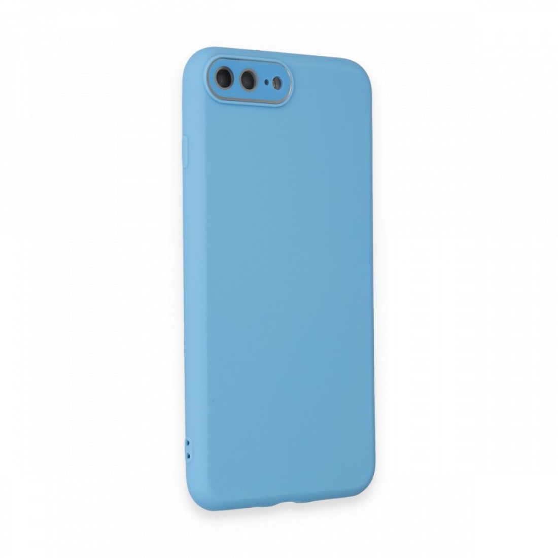 iPhone 7 Plus Kılıf Lansman Glass Kapak - Mavi iPhone 7 Plus Kılıf Lansman Glass Kapak - Mavi
