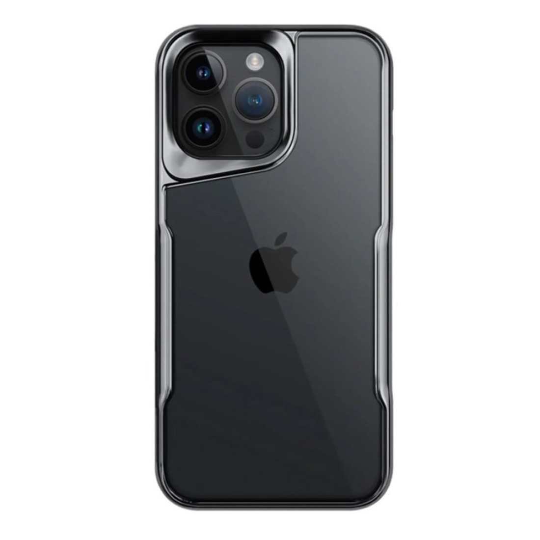  iPhone 14 Pro Max Kılıf Boyi Silikon Kapak - Titan Gri