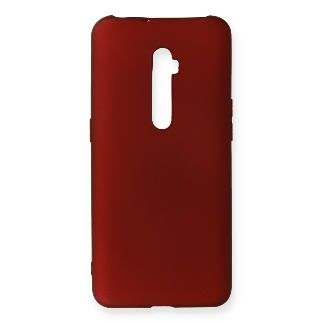 Oppo Reno 10X Kılıf First Silikon - Bordo Oppo Reno 10X Kılıf First Silikon - Bordo