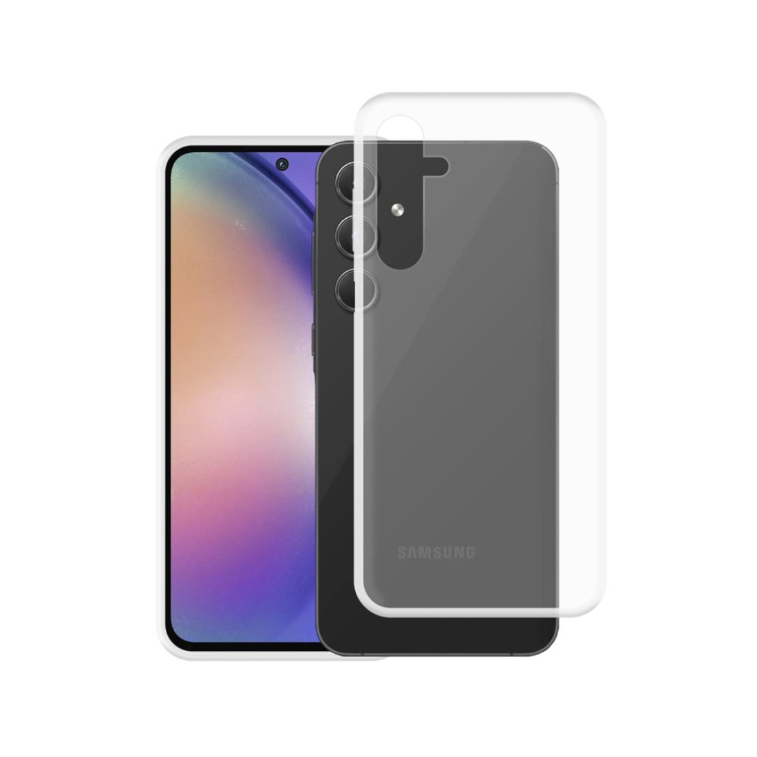  Samsung Galaxy A55 5G Kılıf Lüx Şeffaf Silikon