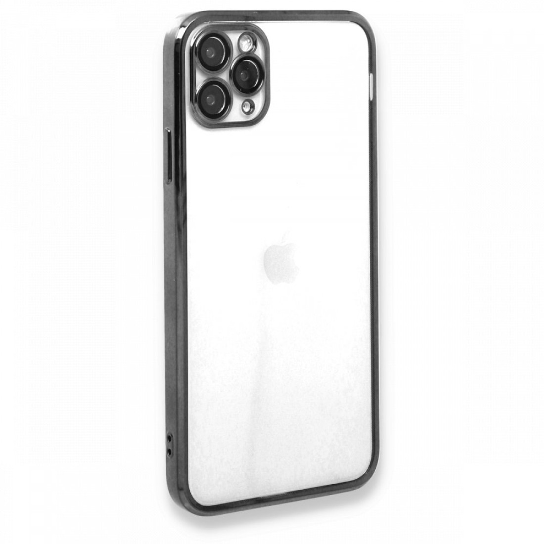 iPhone 11 Pro Kılıf Razer Lensli Silikon - Gümüş iPhone 11 Pro Kılıf Razer Lensli Silikon - Gümüş