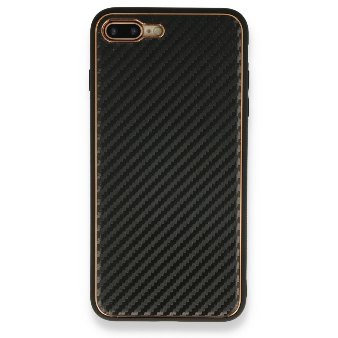  iPhone 7 Plus Kılıf Coco Karbon Silikon - Siyah