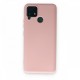 Realme C15 Kılıf Nano içi Kadife Silikon - Pudra Realme C15 Kılıf Nano içi Kadife Silikon - Pudra