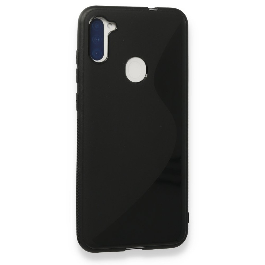 Samsung Galaxy M11 Kılıf S Silikon - Siyah Samsung Galaxy M11 Kılıf S Silikon - Siyah