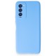  Tecno Camon 18P Kılıf First Silikon - Mavi