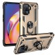 Oppo Reno 5 Lite Kılıf Sofya Yüzüklü Silikon Kapak - Gold Oppo Reno 5 Lite Kılıf Sofya Yüzüklü Silikon Kapak - Gold