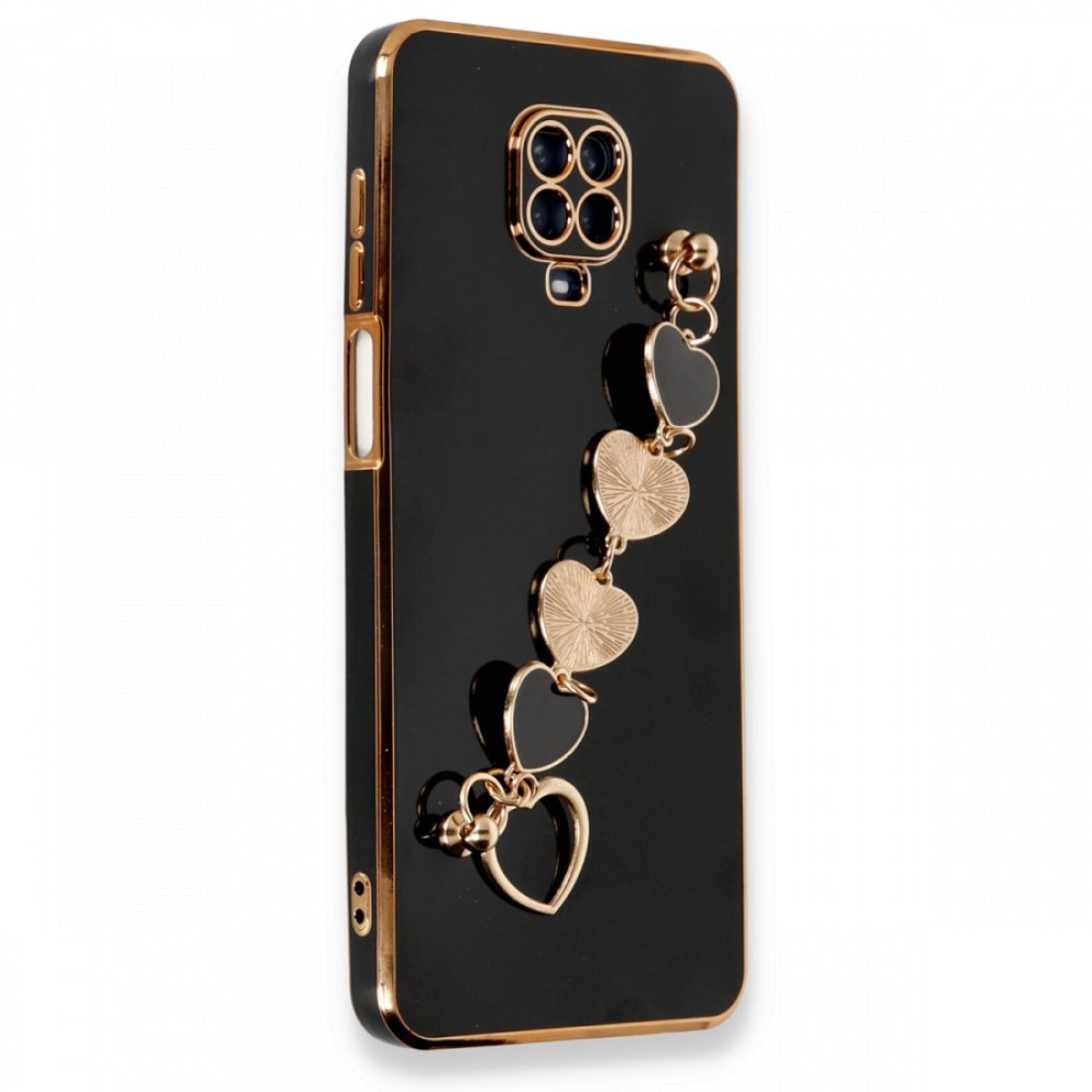  Xiaomi Redmi Note 9S Kılıf Esila Silikon - Siyah