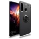  Huawei Y6P Kılıf Range Yüzüklü Silikon - Siyah