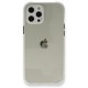  iPhone 12 Pro Kılıf Miami Şeffaf Silikon - Şeffaf