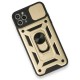  iPhone 11 Pro Kılıf Pars Lens Yüzüklü Silikon - Gold