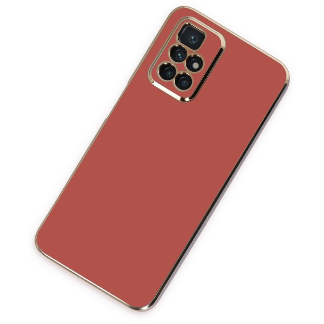  Xiaomi Redmi 10 2022 Kılıf Volet Silikon - Kırmızı