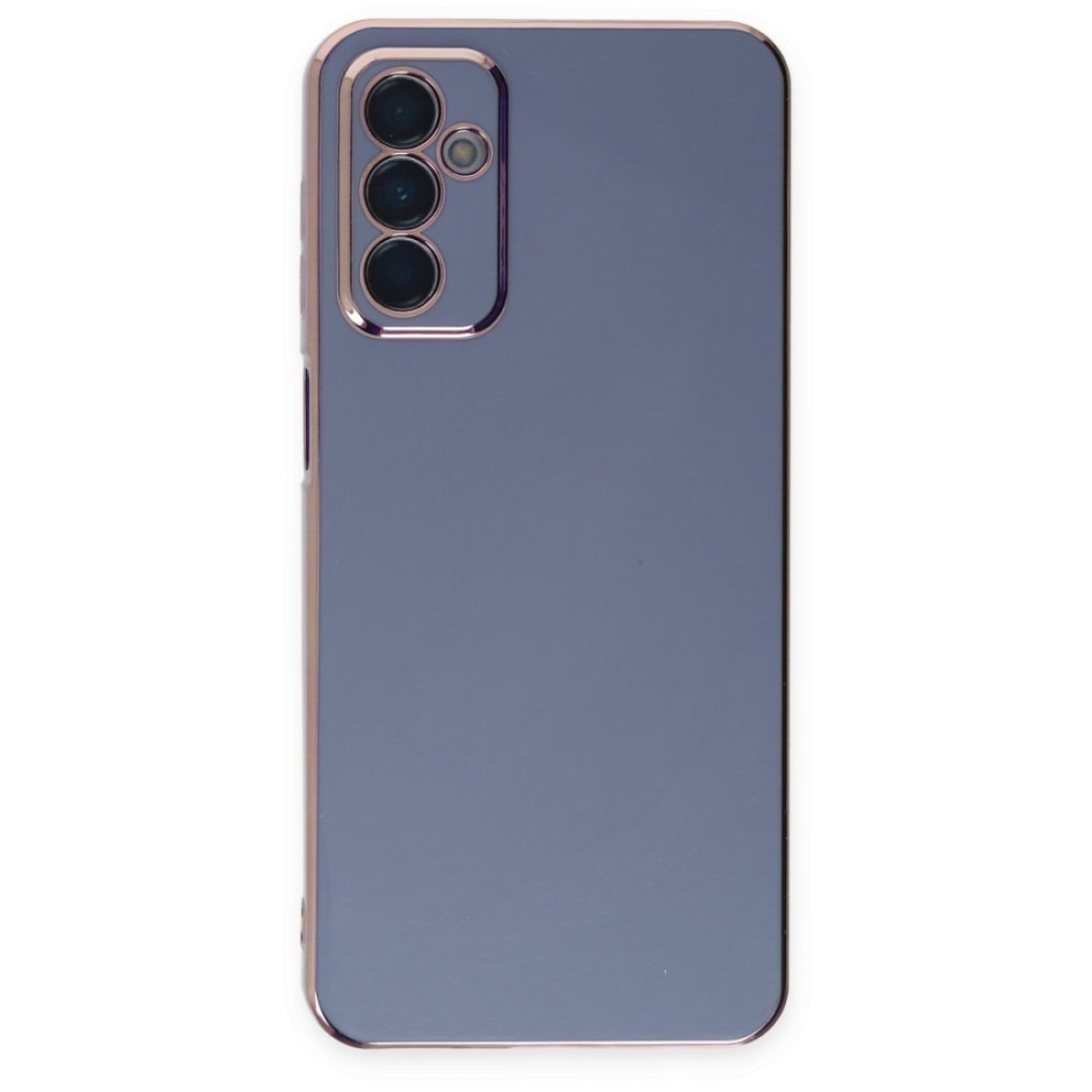  Samsung Galaxy M23 Kılıf Volet Silikon - Mavi