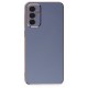  Samsung Galaxy M23 Kılıf Volet Silikon - Mavi