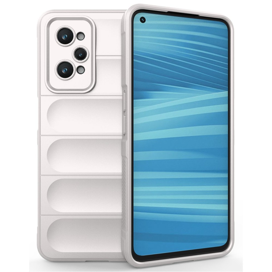  Realme GT2 5G Kılıf Optimum Silikon - Krem