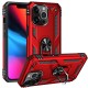 iPhone 13 Pro Max Kılıf Sofya Yüzüklü Silikon Kapak - Kırmızı iPhone 13 Pro Max Kılıf Sofya Yüzüklü Silikon Kapak - Kırmızı